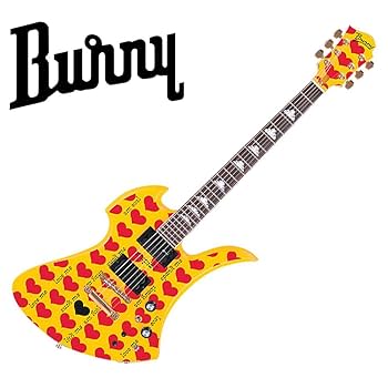 Burny エレキギター バーニー Amazon | BURNY バーニー エレキギター MG-145S Heart Yellow